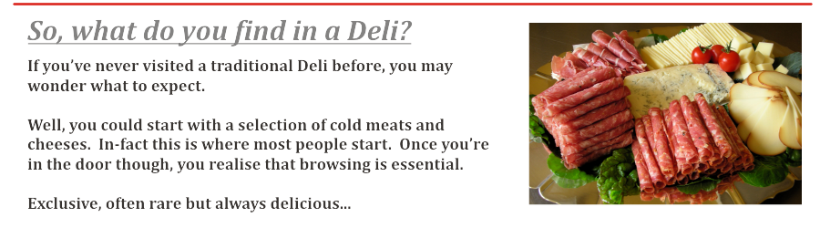 What's in a Deli